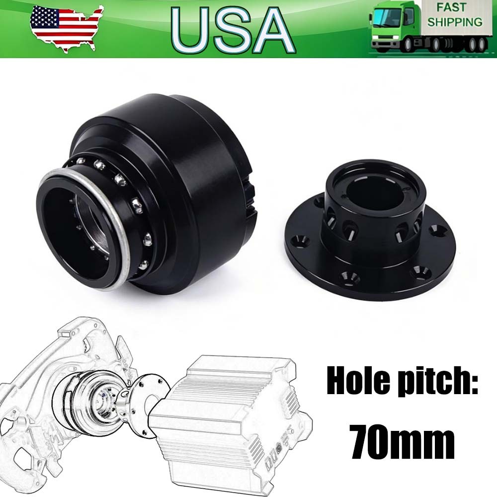 For MOZA Simagic Racing Simulator Steering Wheel Quick Release Hub Adapter 70MM