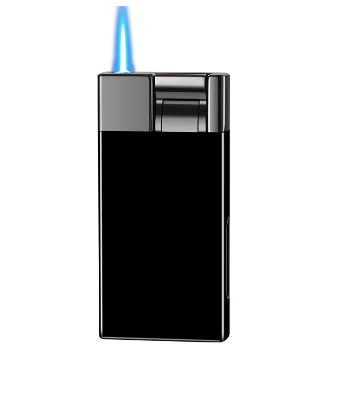 Classy Elegant Cigarette Lighter With Lever Ignititon Windproof Refillable