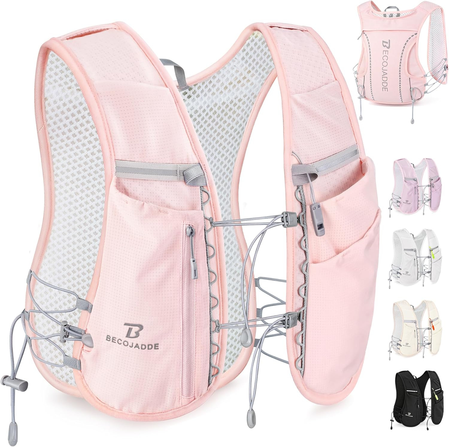 5L Running Vest for Women, Hydration Backpack Lightweight & Breathable for Trail