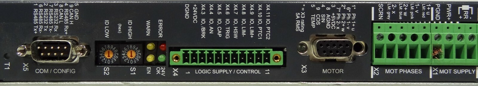 LINMOT E1100-GP LINEAR MOTOR MAGNETIC SERVO DRIVE CONTROLLER AMP