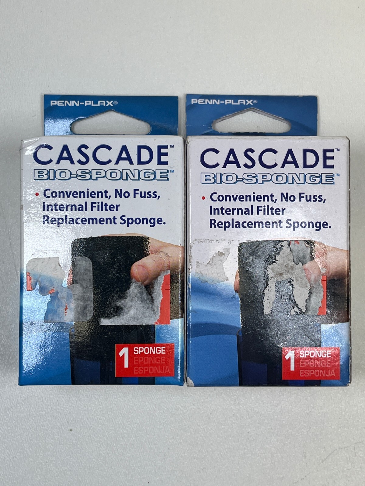 2 pieces Cascade 300  Bio-Sponge  # CIF1 # REP70 Internal Filter NOS Quick Ship