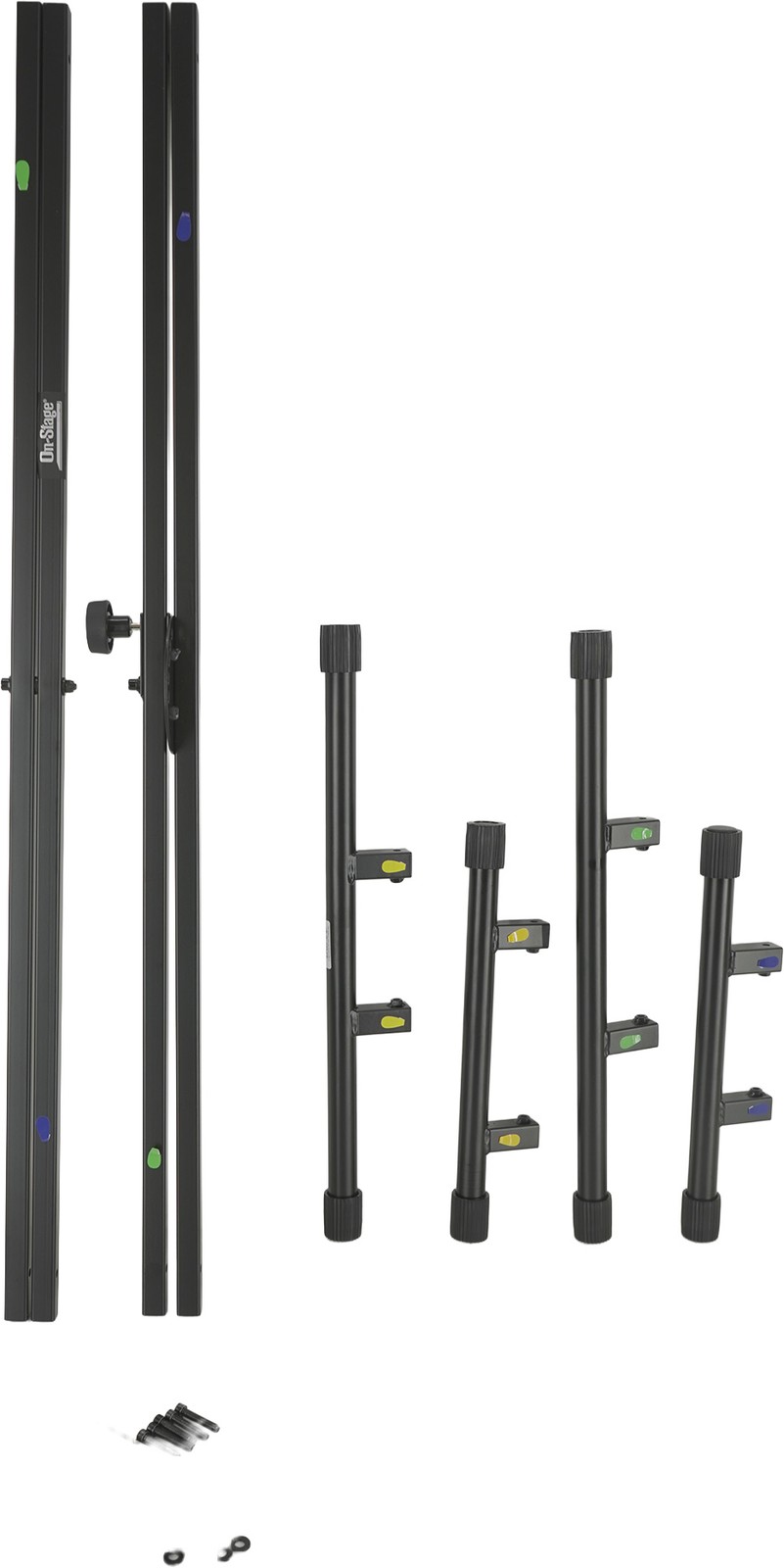 On-Stage Stands KS8191XX Double-X Bullet Nose Keyboard Stand With Lok-Tight Cons