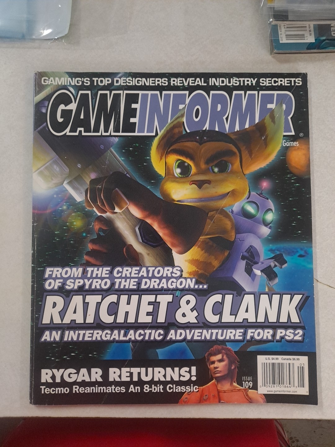 Game Informer Magazine Ratchet & Clank Issue 109 2002