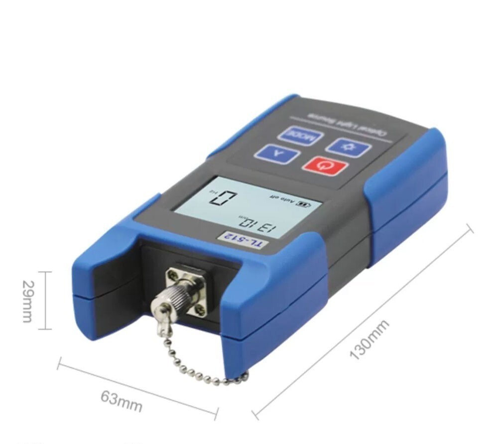 For Telecom Test TL‑512 850/1300nm MM Optical Light Source FC/PC Adapter