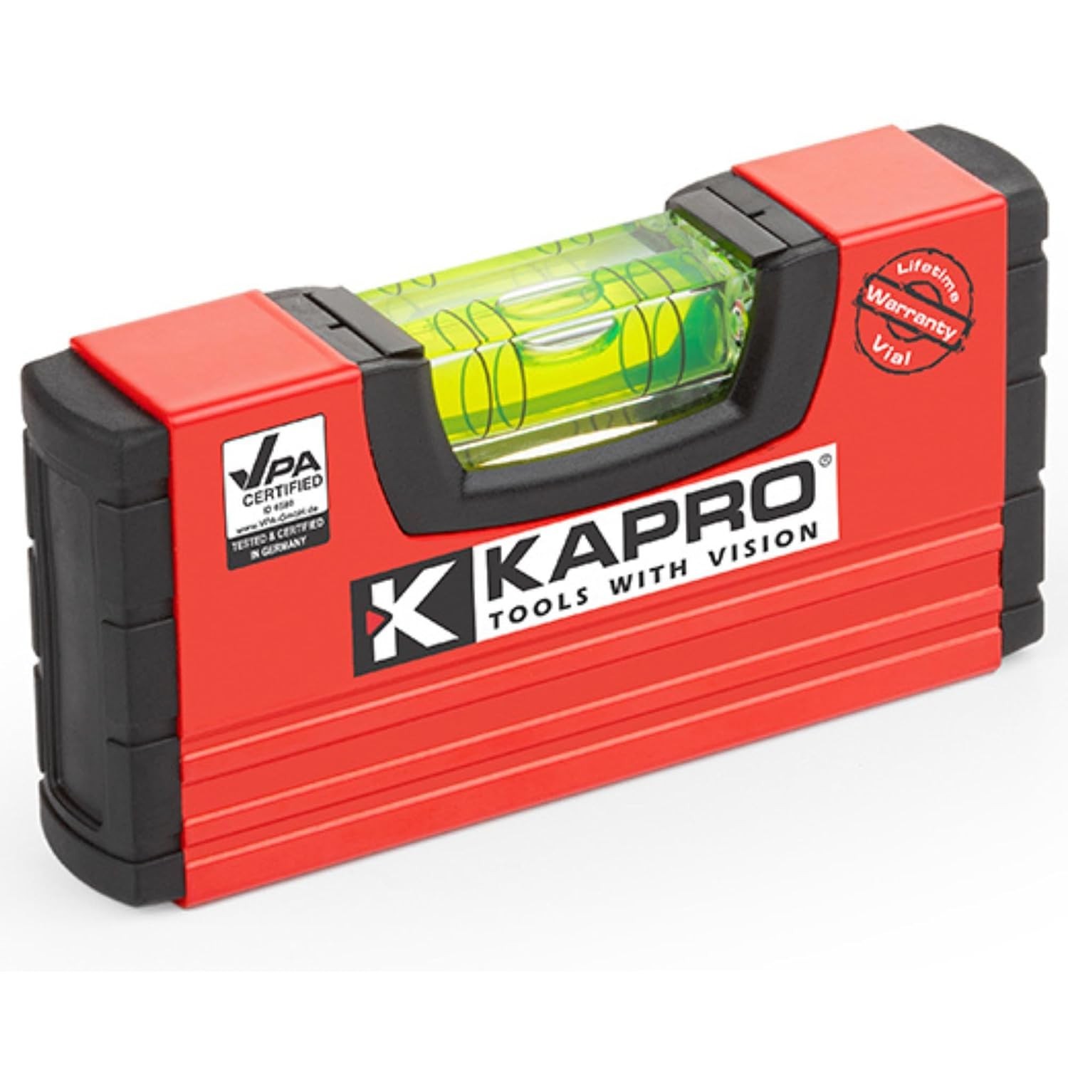 Kapro 246 Handy Pocket Level 4" Aluminum Box Profile VPA Certified,