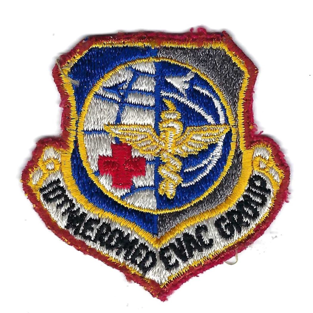 ORIGINAL 60's-70's 10th AEROMED EVAC GROUP patch