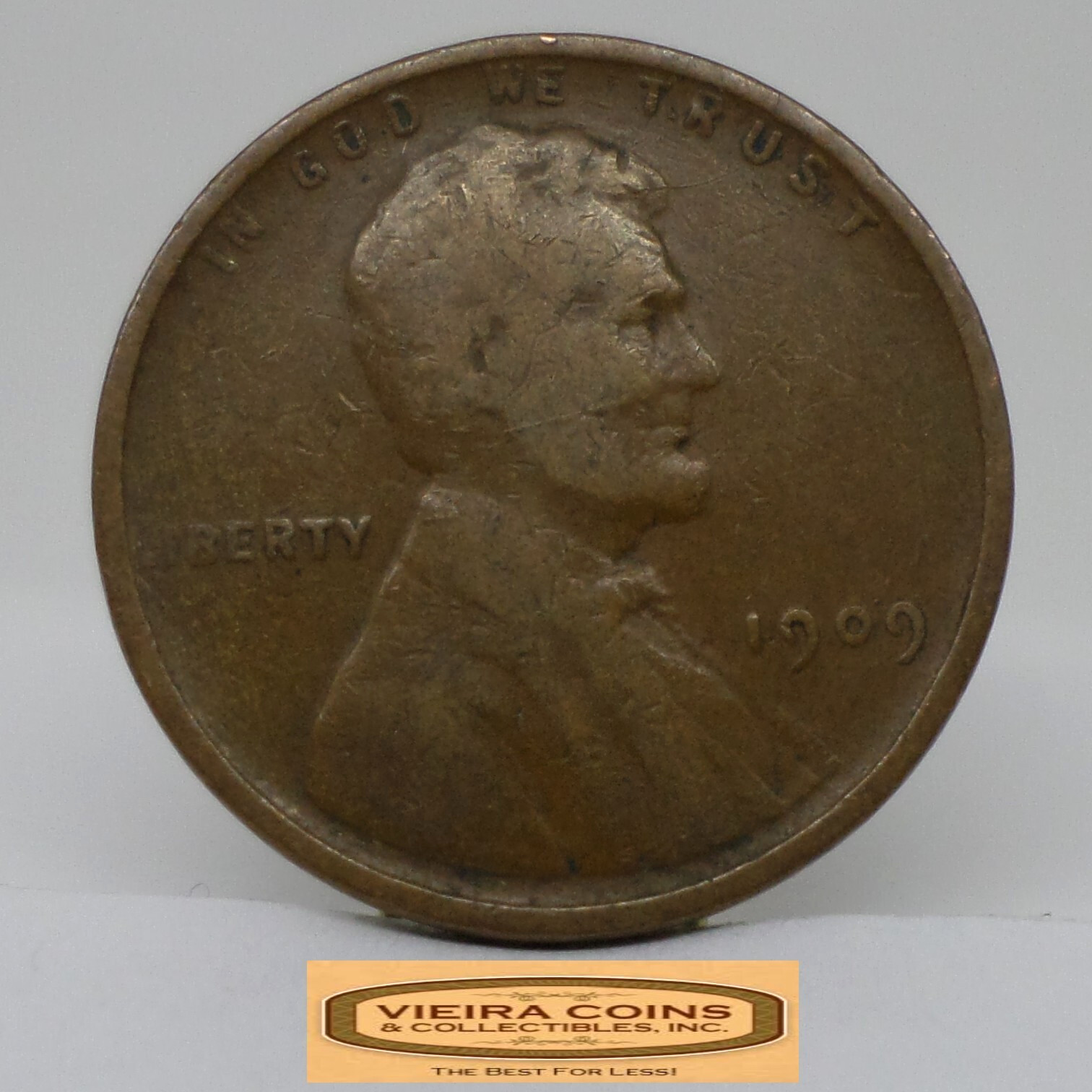 1909 Lincoln Wheat Cent - #C46405NQ