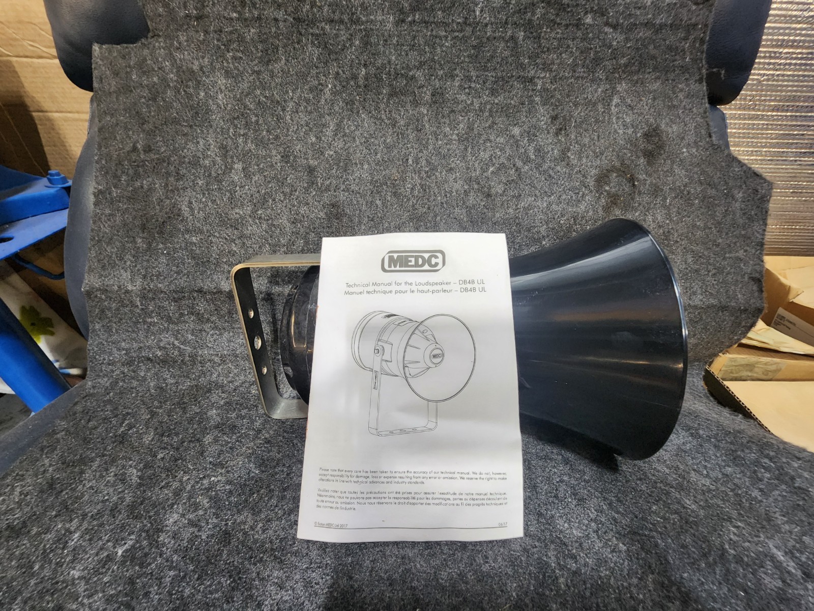 Eaton MEDC TYPE DB4B GD Loudspeaker 25 watts explosion proof