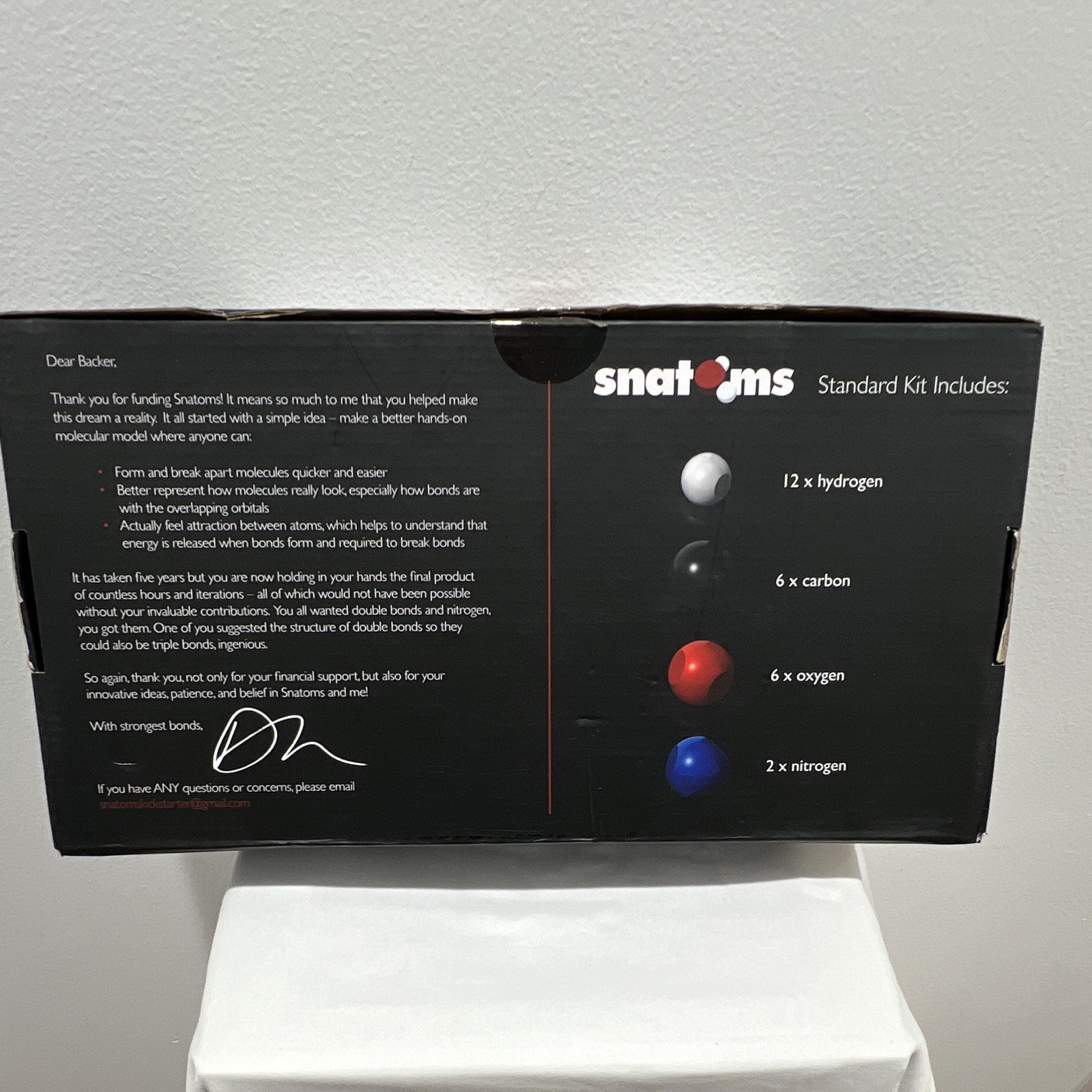 Snatoms Standard Kit Molecular Model Set