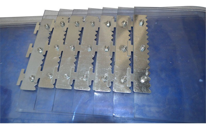 Commercial Walk In Cooler Door Vinyl Strip Curtain Kit 42" x 84" Warm Home