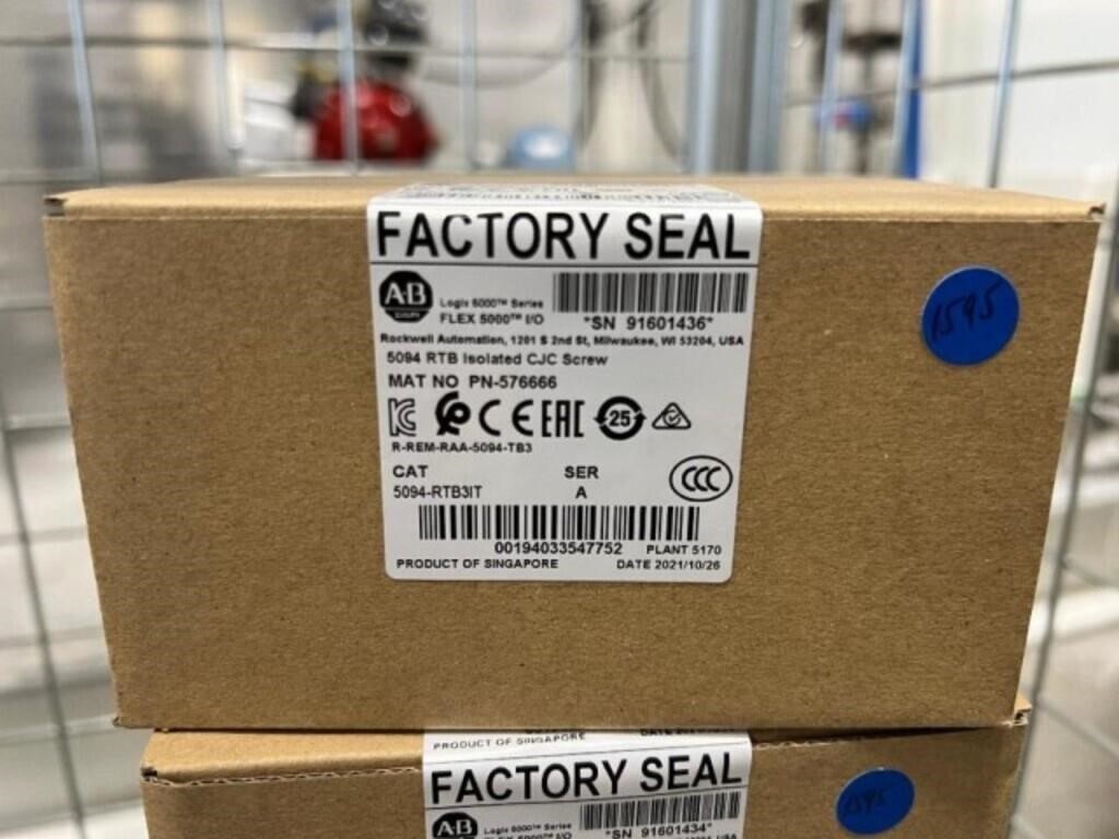 AB Allen Bradley Logix Flex 5000 5094-RTB3IT A Isolated CJC Terminal Screw