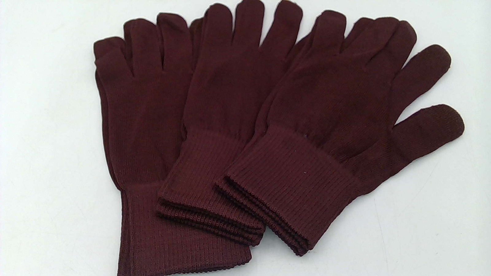 Men Women's Knit Gloves Warm TouchScreen Texting Thermal Winter Stretchy- 3 Pair