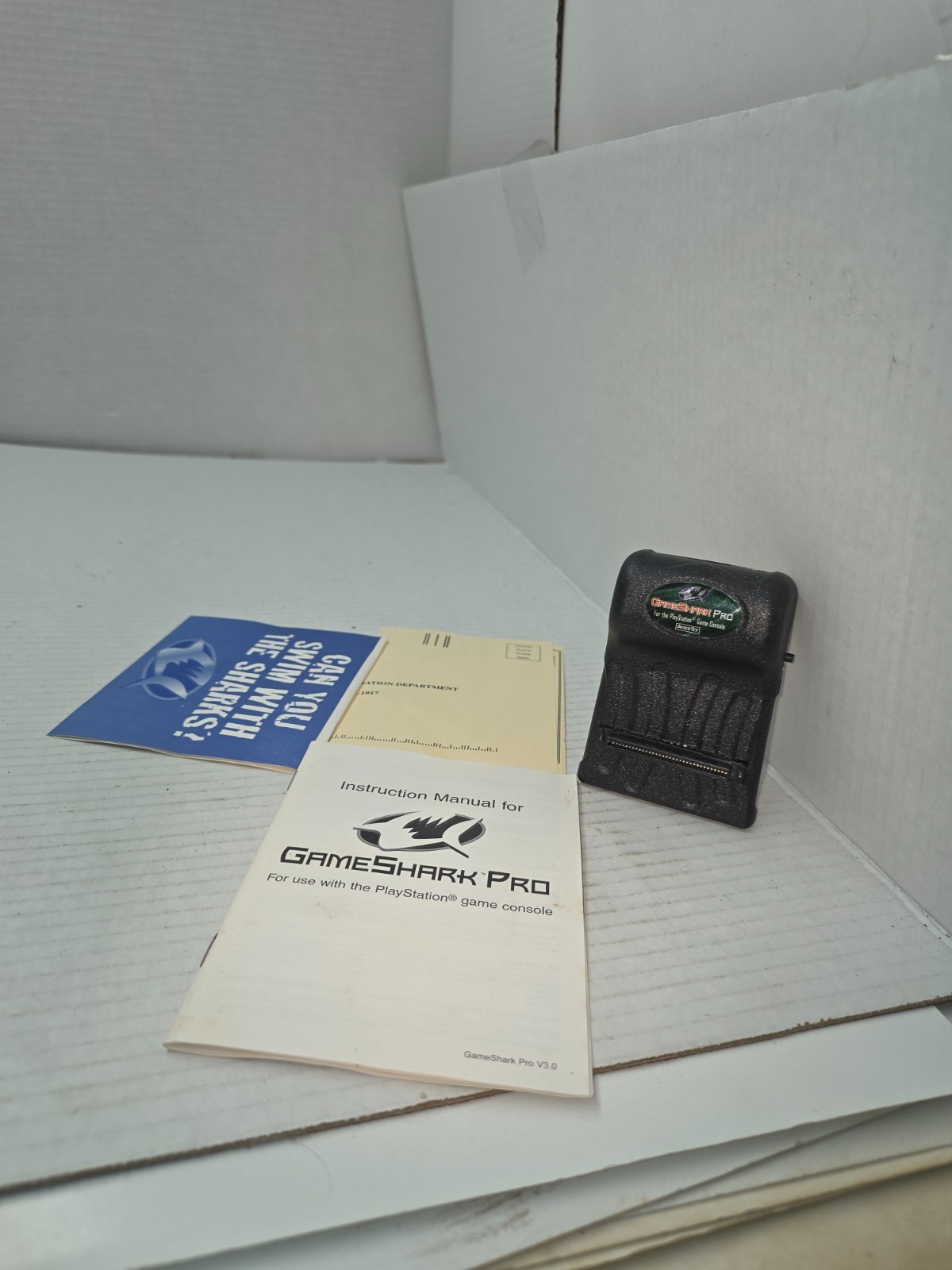 NEW Gameshark Pro W/Manual Video Game Enhancer Ver. 3.0 for Playstation 1 #P10