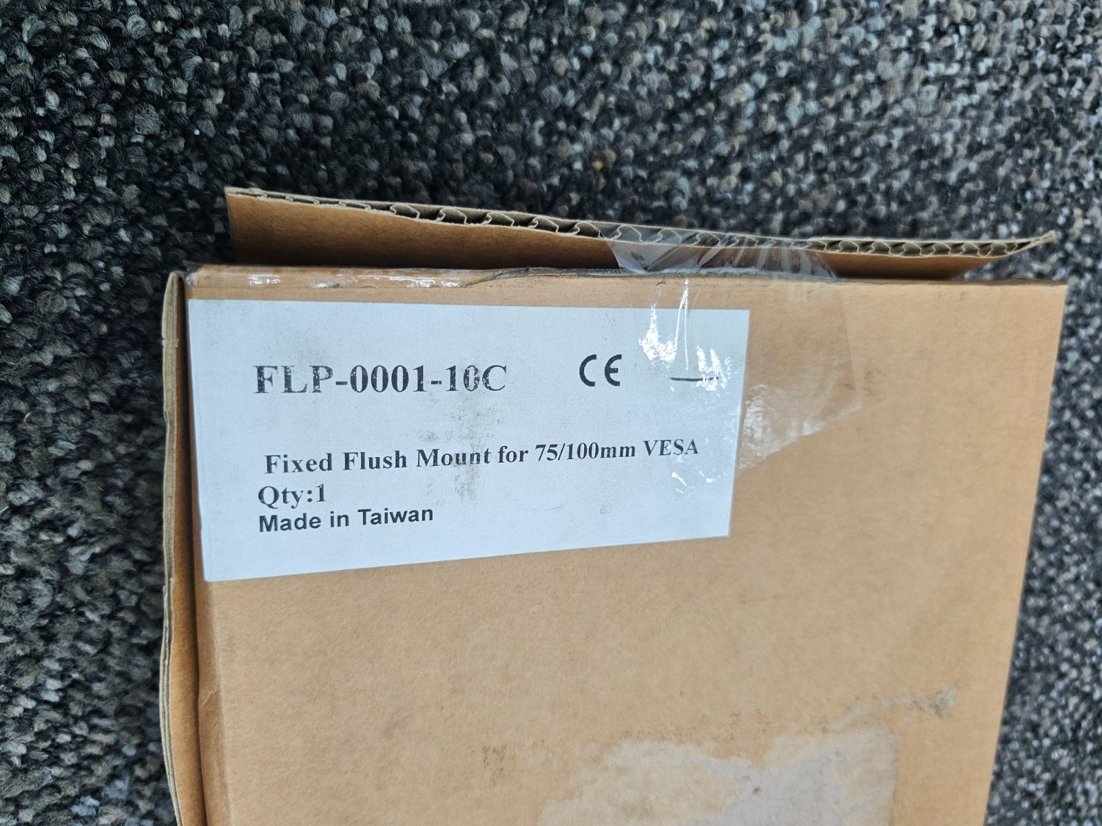 GCX FLP-0001-10C Mounting Accessory Fixed Flush Mount for VESA 75/100
