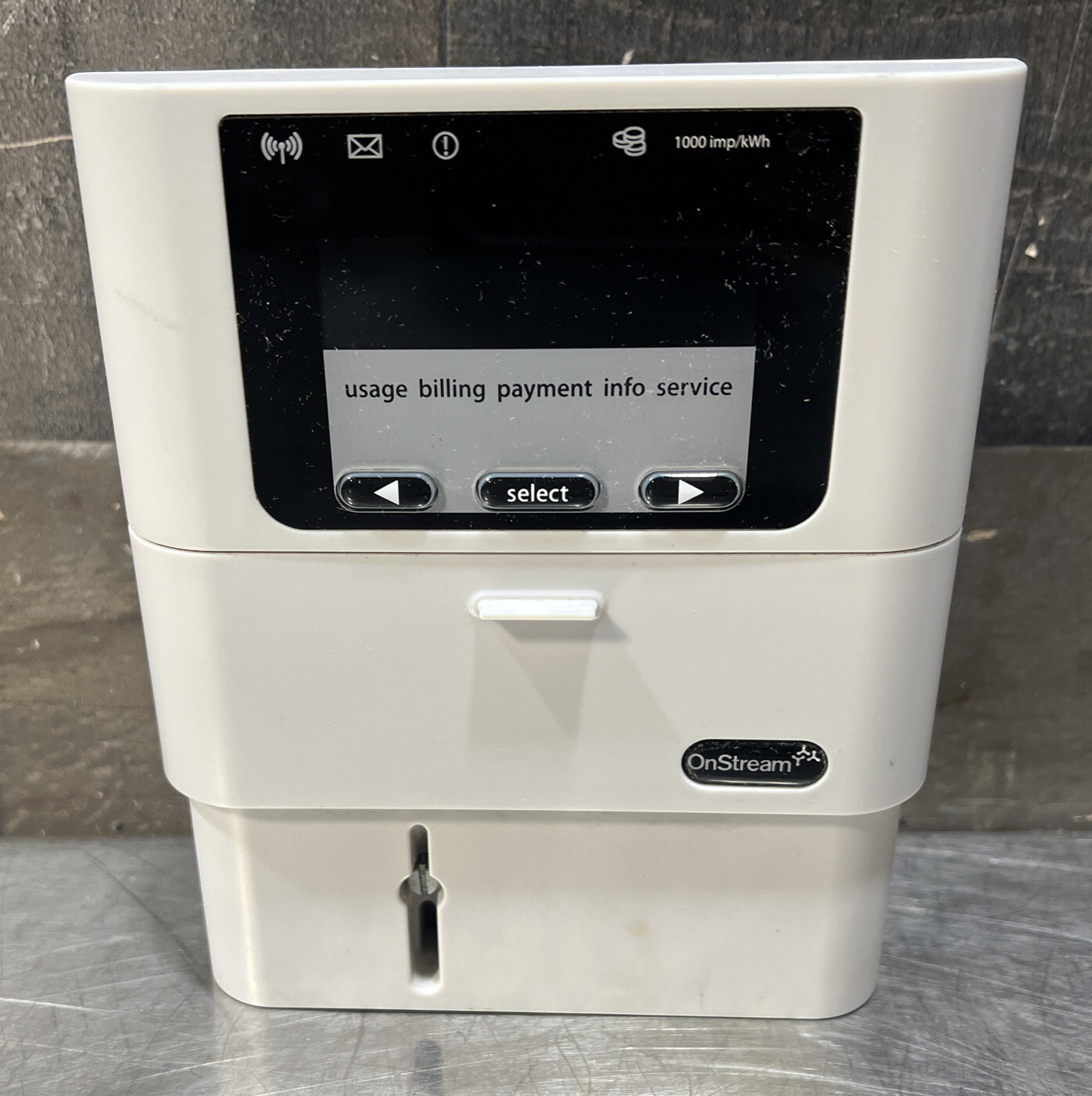 Used Surplus Onstream Wireless WiFi Electric Smart Meter 1000 imp/KWh -