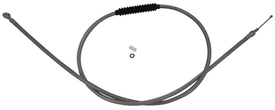 70" Stainless Steel Braided Clutch Cable For 87-06 Harley Dyna Softail FLT 49374