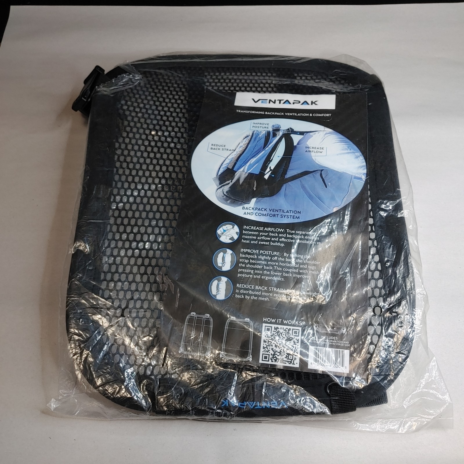 Ventapak Lightweight Ventilation Backpack Spacer - Medium / Standard
