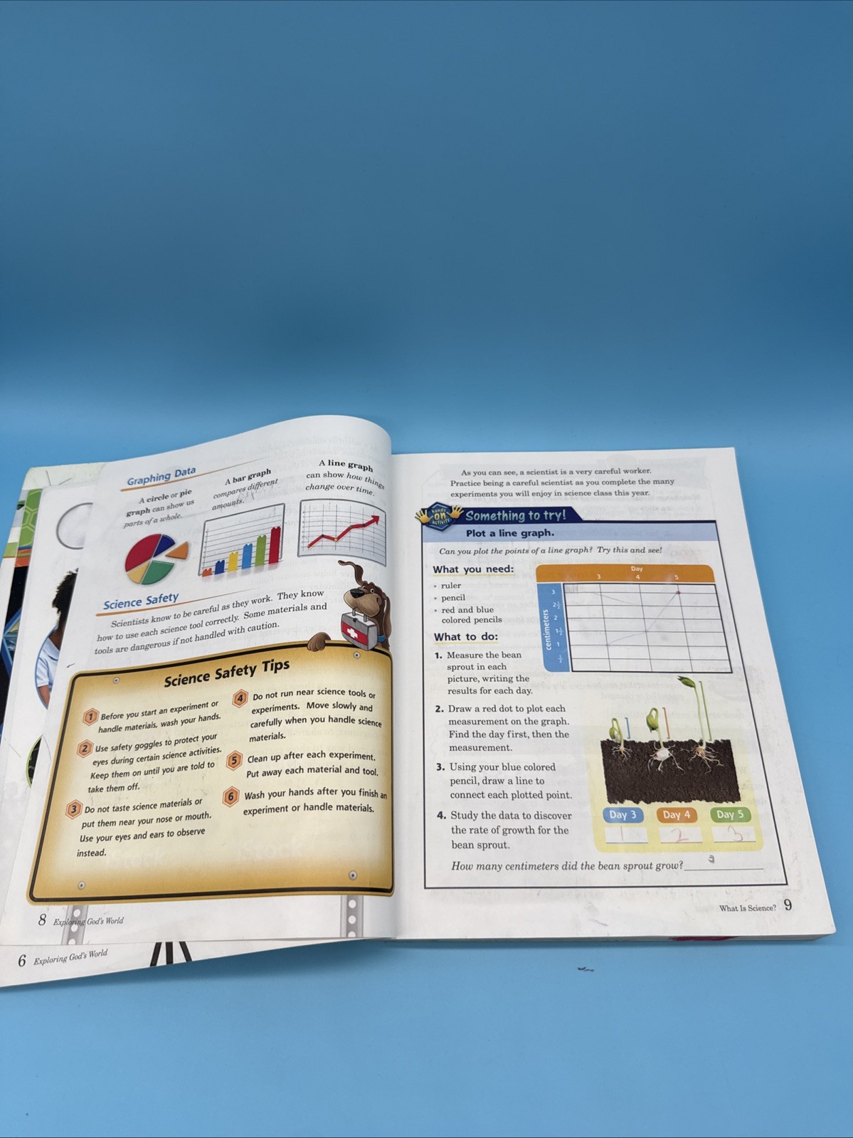 Abeka Exploring God’s World (5th Edition) Student Science WorkText 3rd Grade