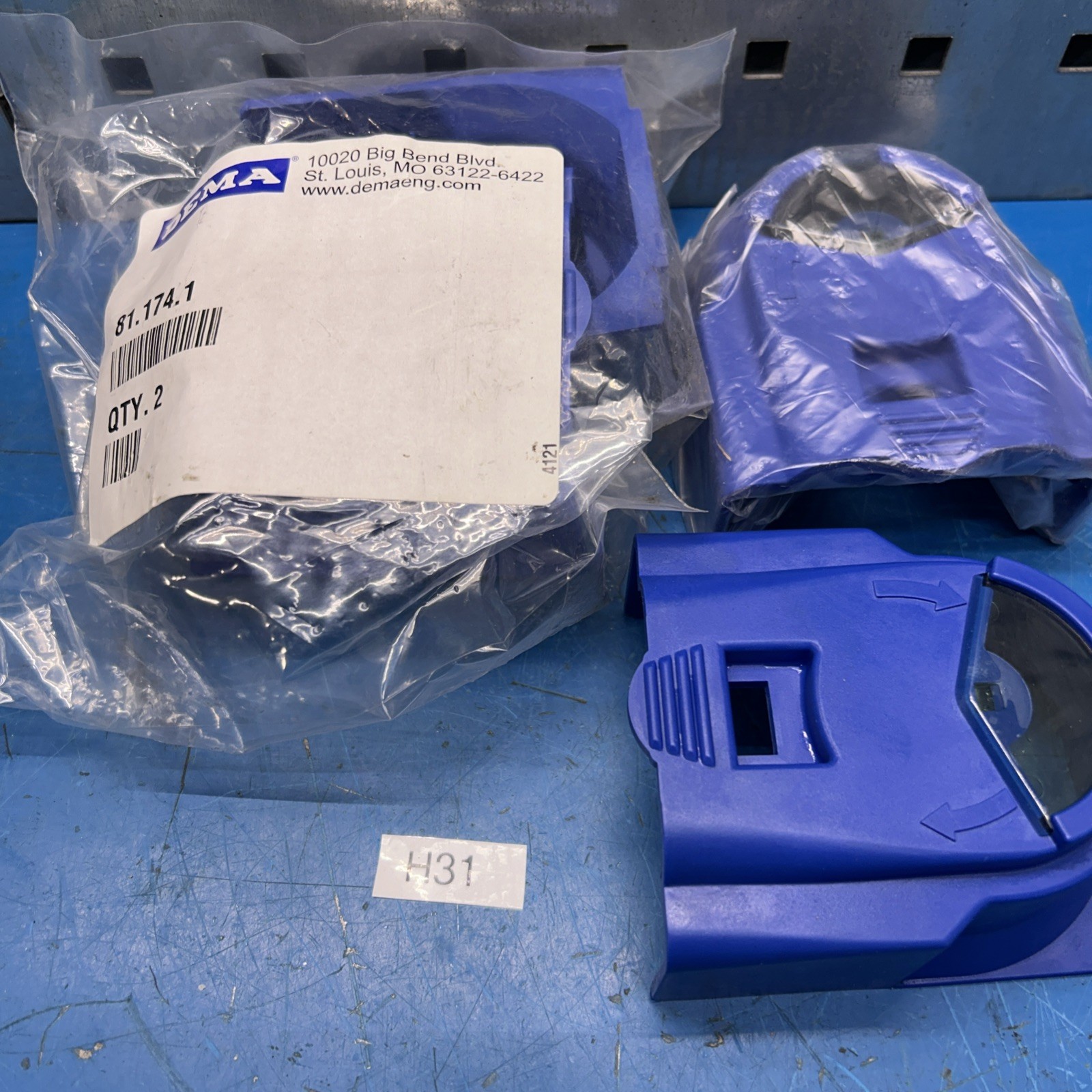 (4) NEW Dema 81.174.1 Pump Covers Fast 🇺🇸 Shipping