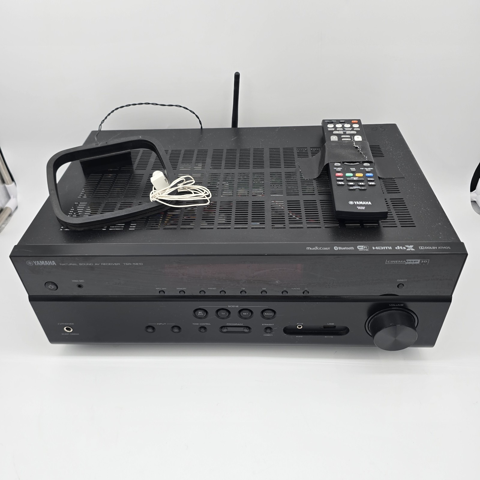 Yamaha TSR-5810 7.2 Channel Network AV Receiver. Tested.