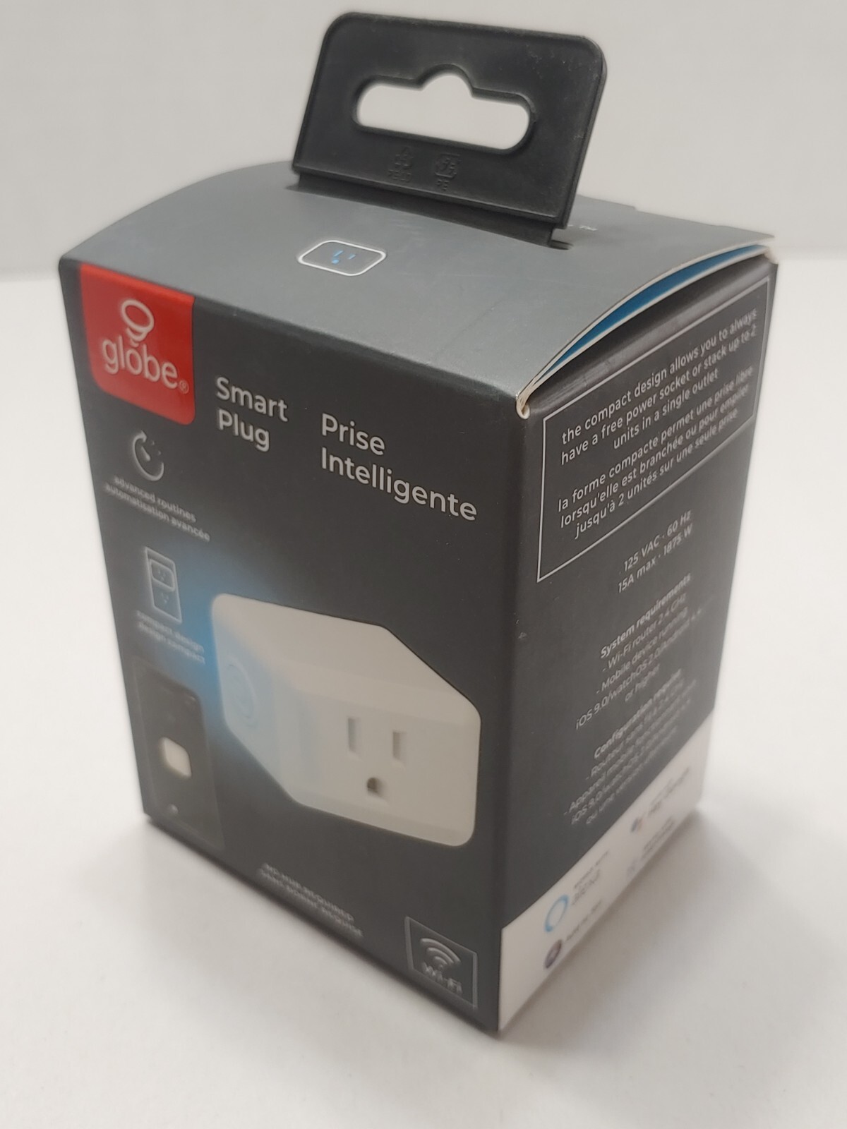 Globe Wi-Fi Smart Plug 50329 Works With Alexa Siri Google SmartThings