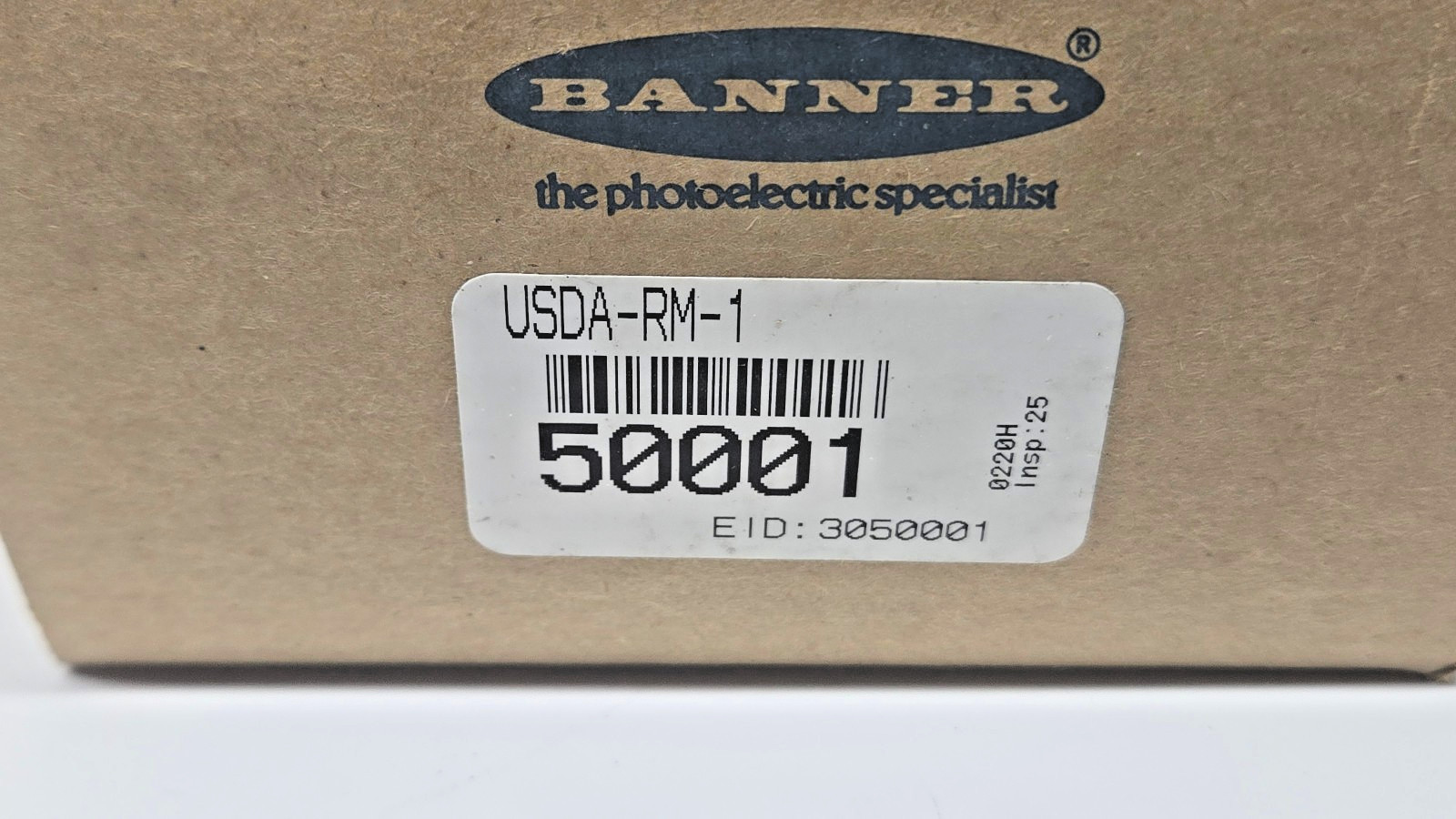 Banner 50001 USDA-RM-1 MICRO-SCREEN Light Curtain Power Supply/Relay Board NEW