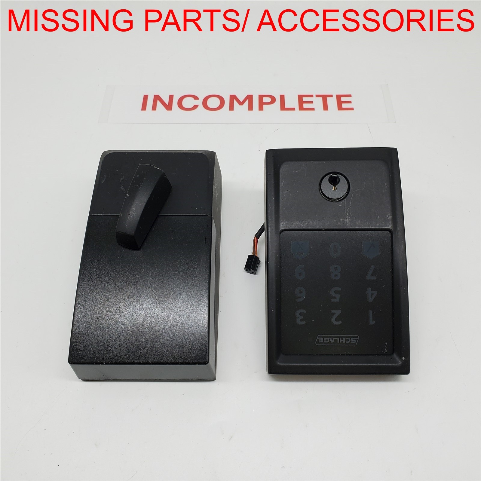 Schlage Encode Smart WiFi Deadbolt Lock - Keyless Entry - Matte Black *READ*