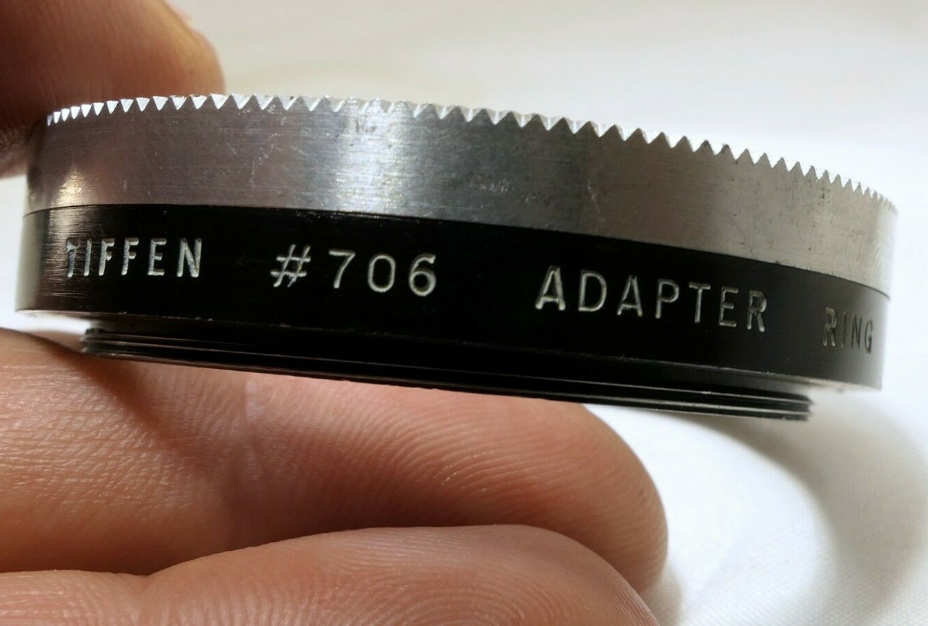 TIFFEN #706 49mm to 54mm thread series 7 VII Filter Retaining Ring screw n