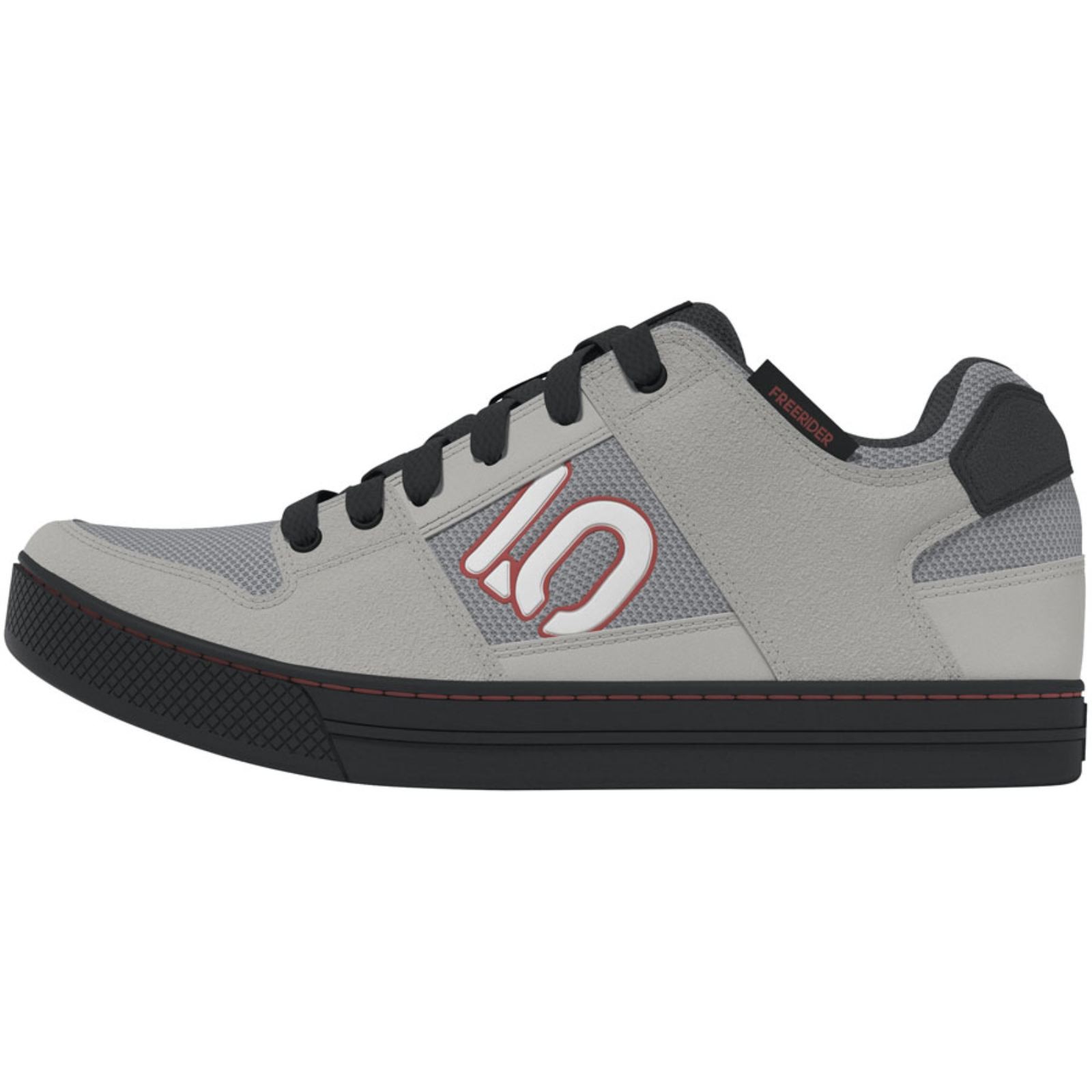 Five Ten Freerider Flat Men's Shoes Gray 3/White/Wonder Alumina - 12 JQ1146-12