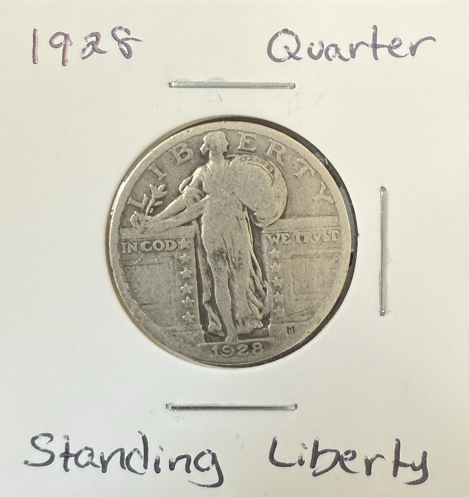 1928 Standing Liberty Quarter