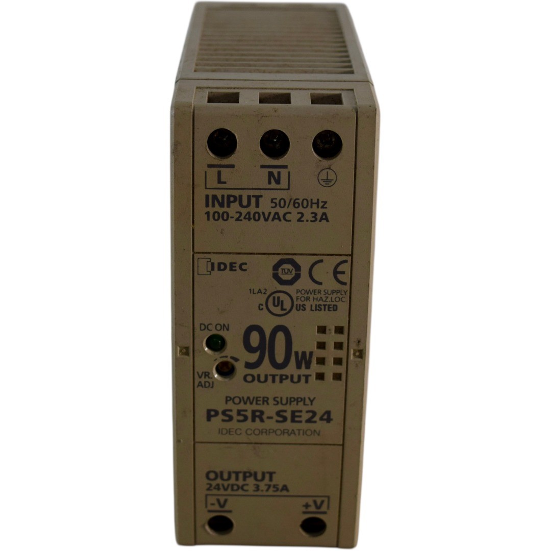 Idec PS5R-SE24 Power Supply 90W 24VDC 3.75A DIN Rail Switching PSU