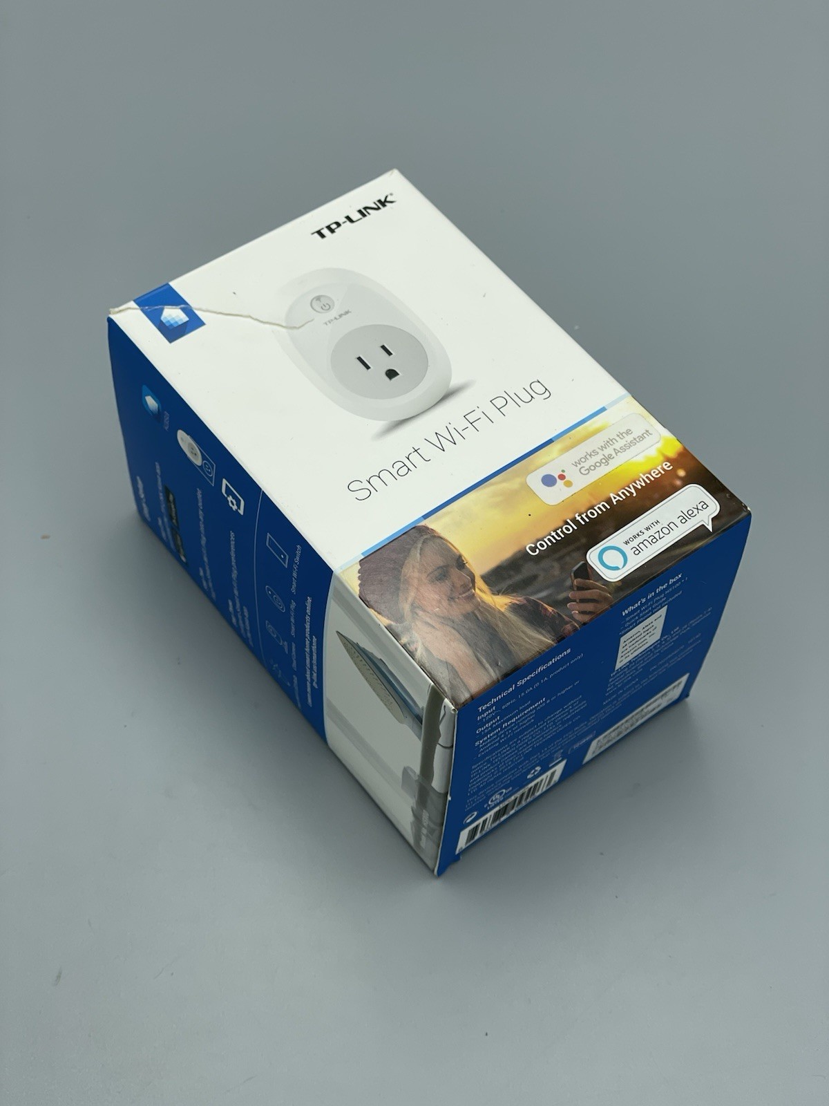 TP-Link Smart Wi-Fi Plug HS 100 Works with Alexa & Google Brand New