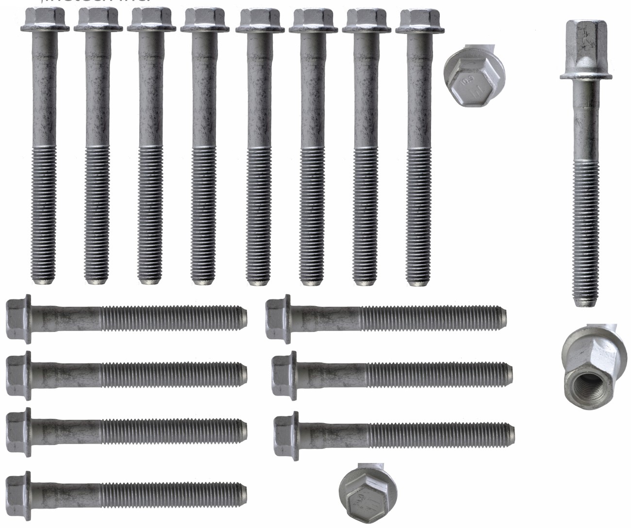 Enginetech HB166 Head Bolt Set for 1993-1995 Buick/Chevrolet/Pontiac 3.1L
