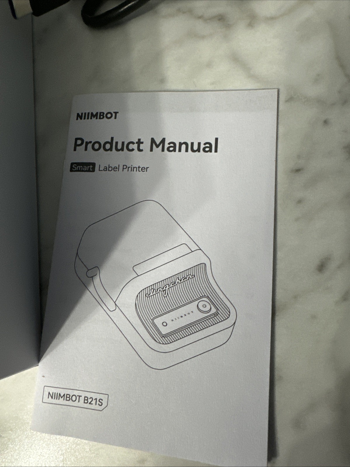 NIIMBOT B21S Smart Label Printer Open Box