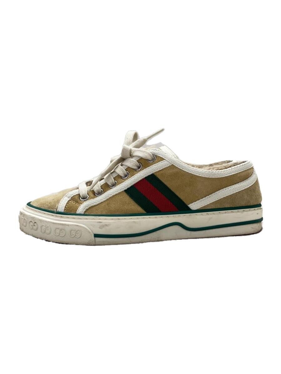 Womens GUCCI GUCCI Low cut Sneakers KHK 649326
