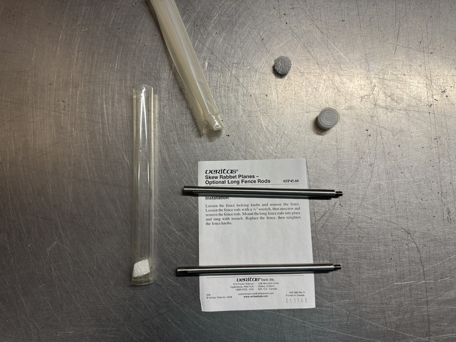 Veritas 05P45.60 Long Fence Rods