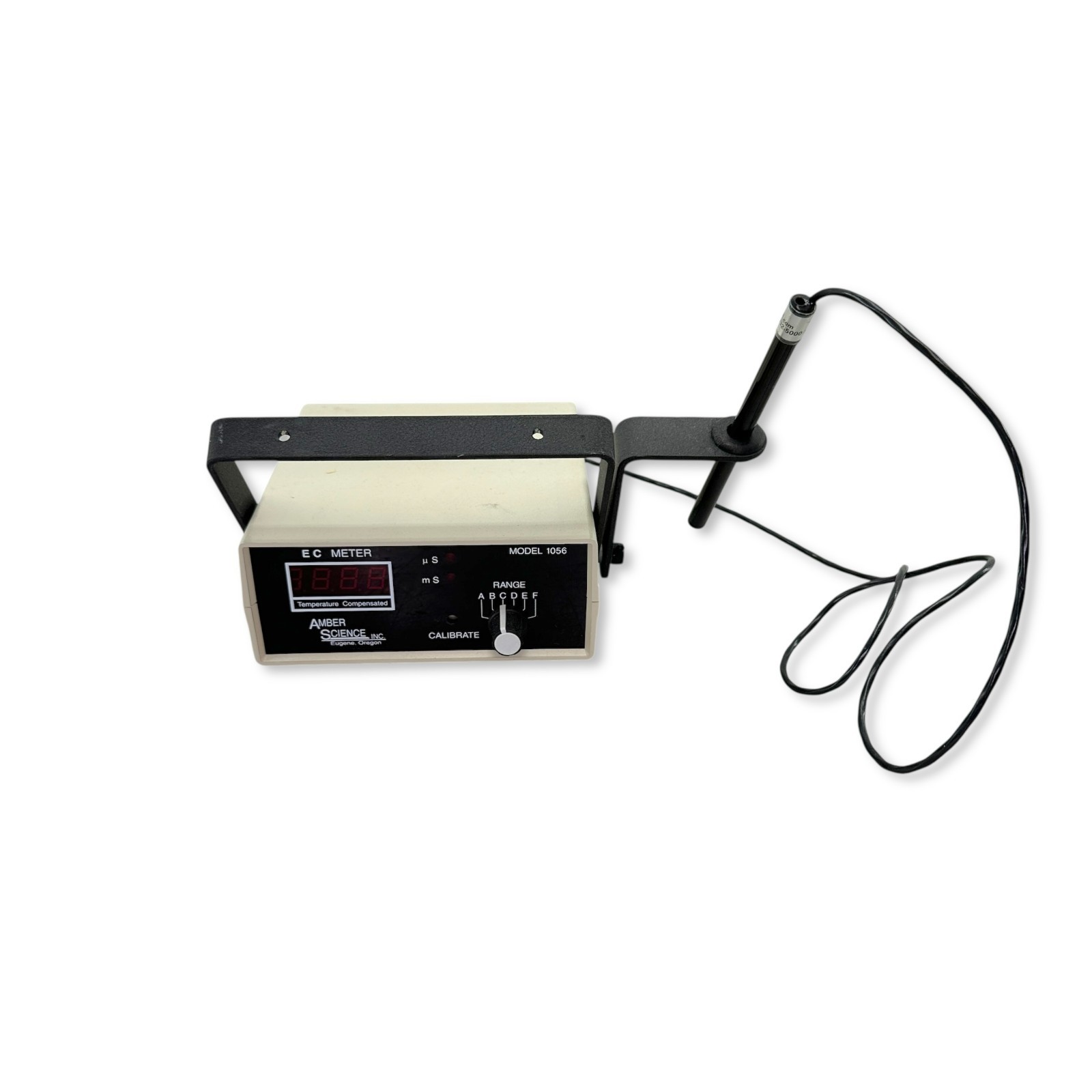 Amber Science Model 1056 Digital EC Conductivity Meter Temperature Compensated
