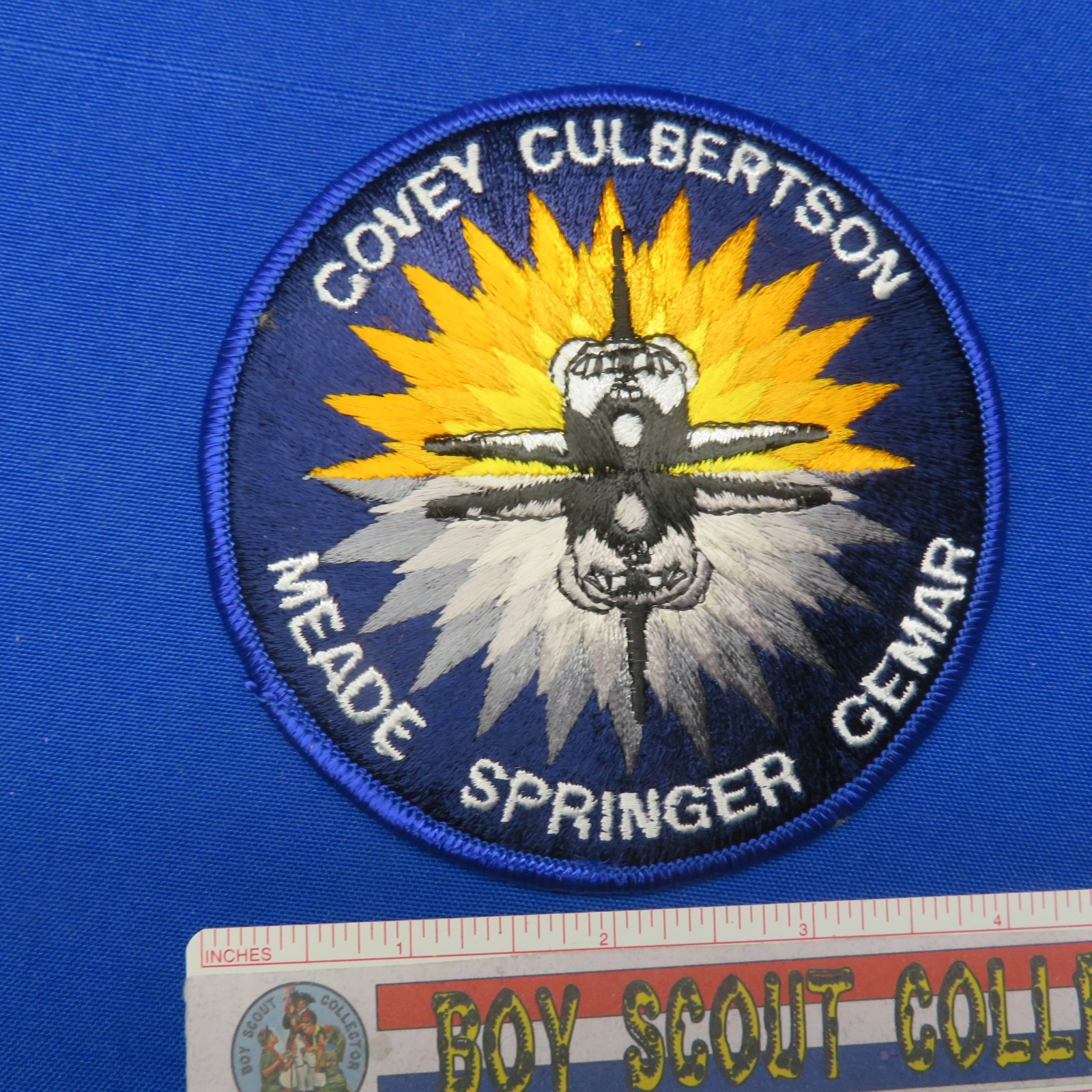 NASA Space Shuttle Patch Covey Culbertson Meade Springer Gemar 265B1