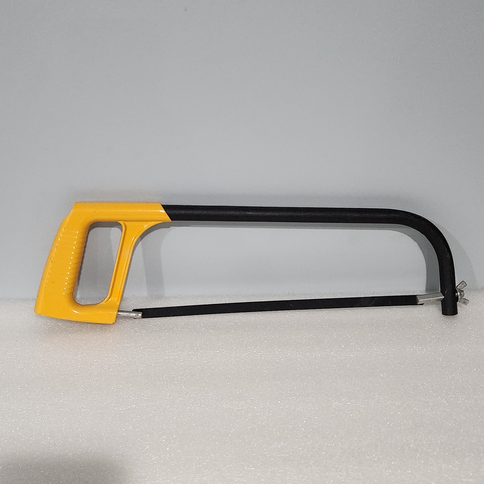 Heavy Duty Hacksaw Frame, ALL Steel Body & Handle, 12" Blade, 24TPI