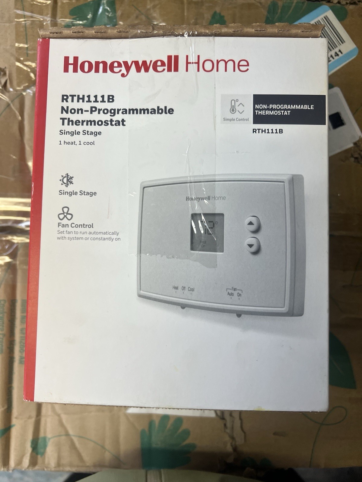 Honeywell Home RTH111B Digital Thermostat White, Non-Programmable
