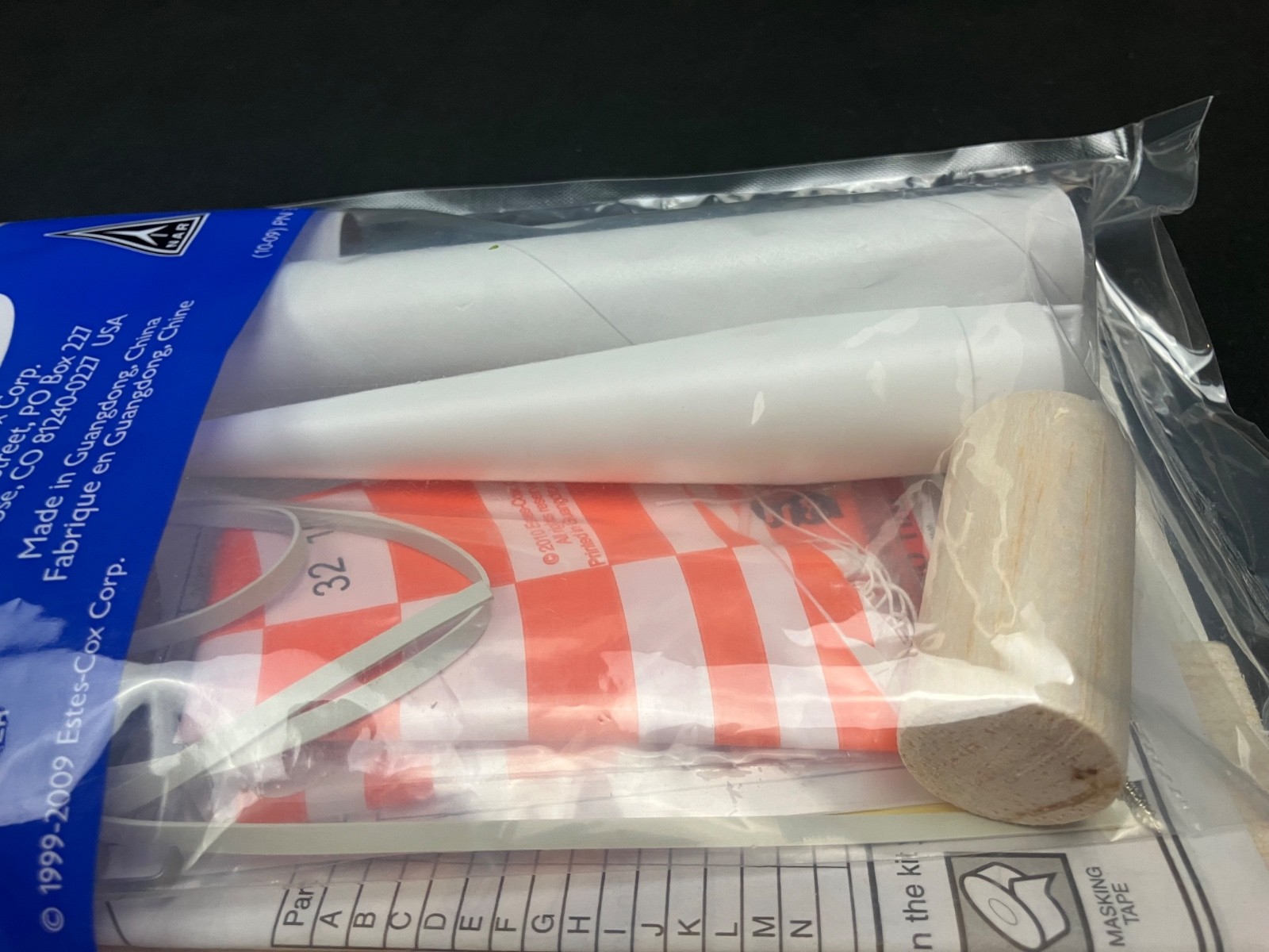 Estes Chuter-Two Flying Model Rocket Kit #3009 - Sealed