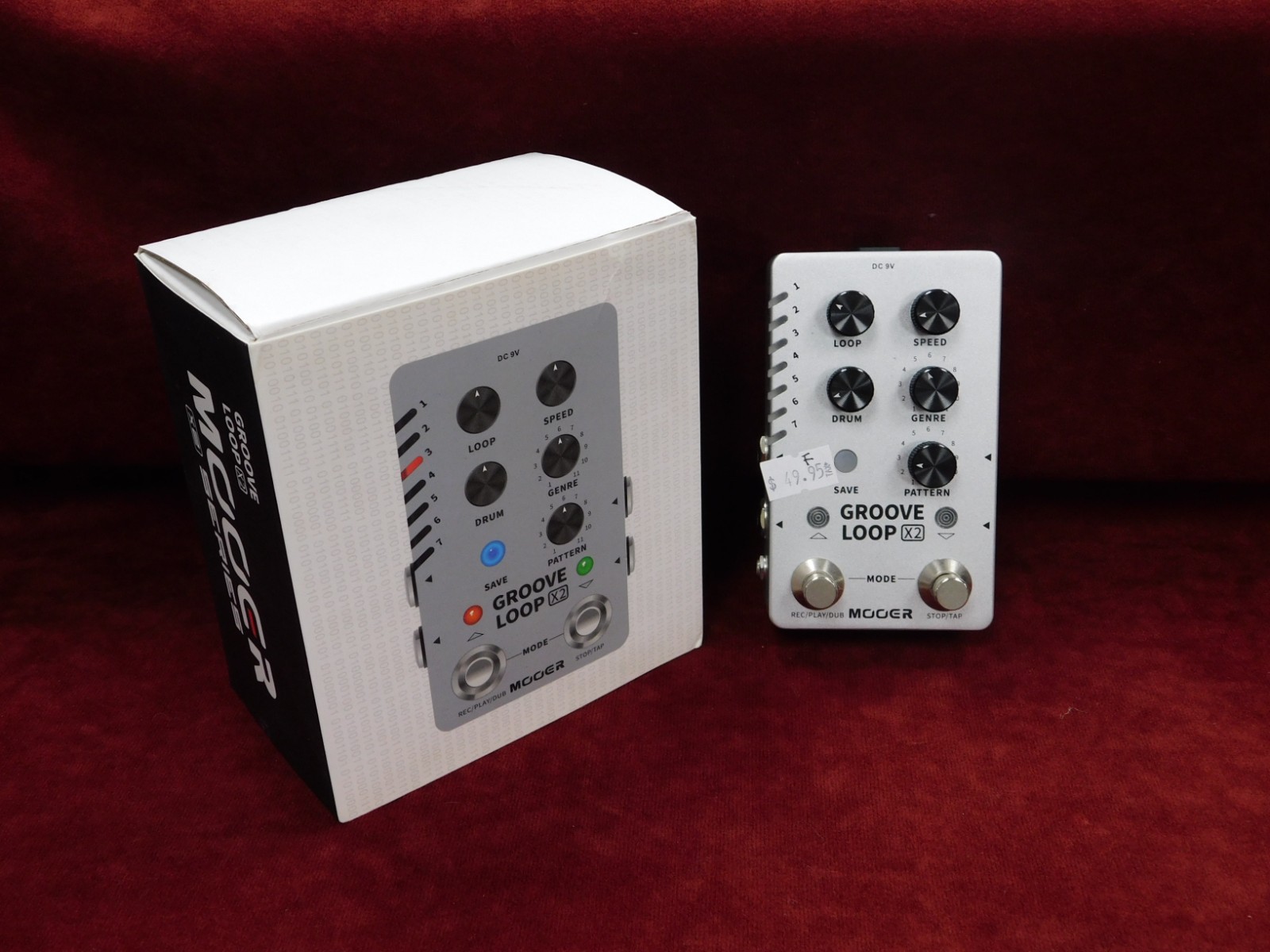 Mooer Groove Loop X2 Looper Pedal *Ships in original BOX!