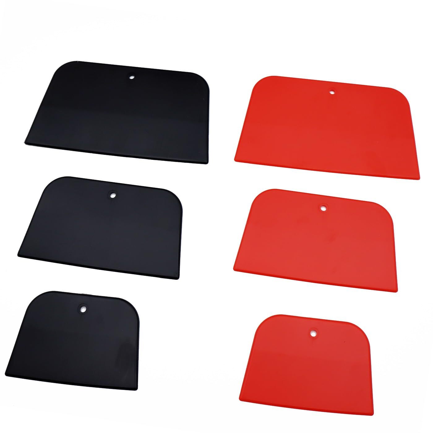 6Pack Automotive Body Filler Spreaders for Applying Fillers Putties Caulk Paint