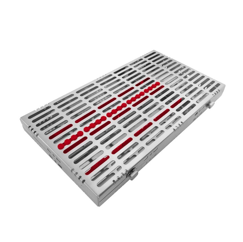 Redland 25 Instrument Autoclavable X-Large Cassette (Red)