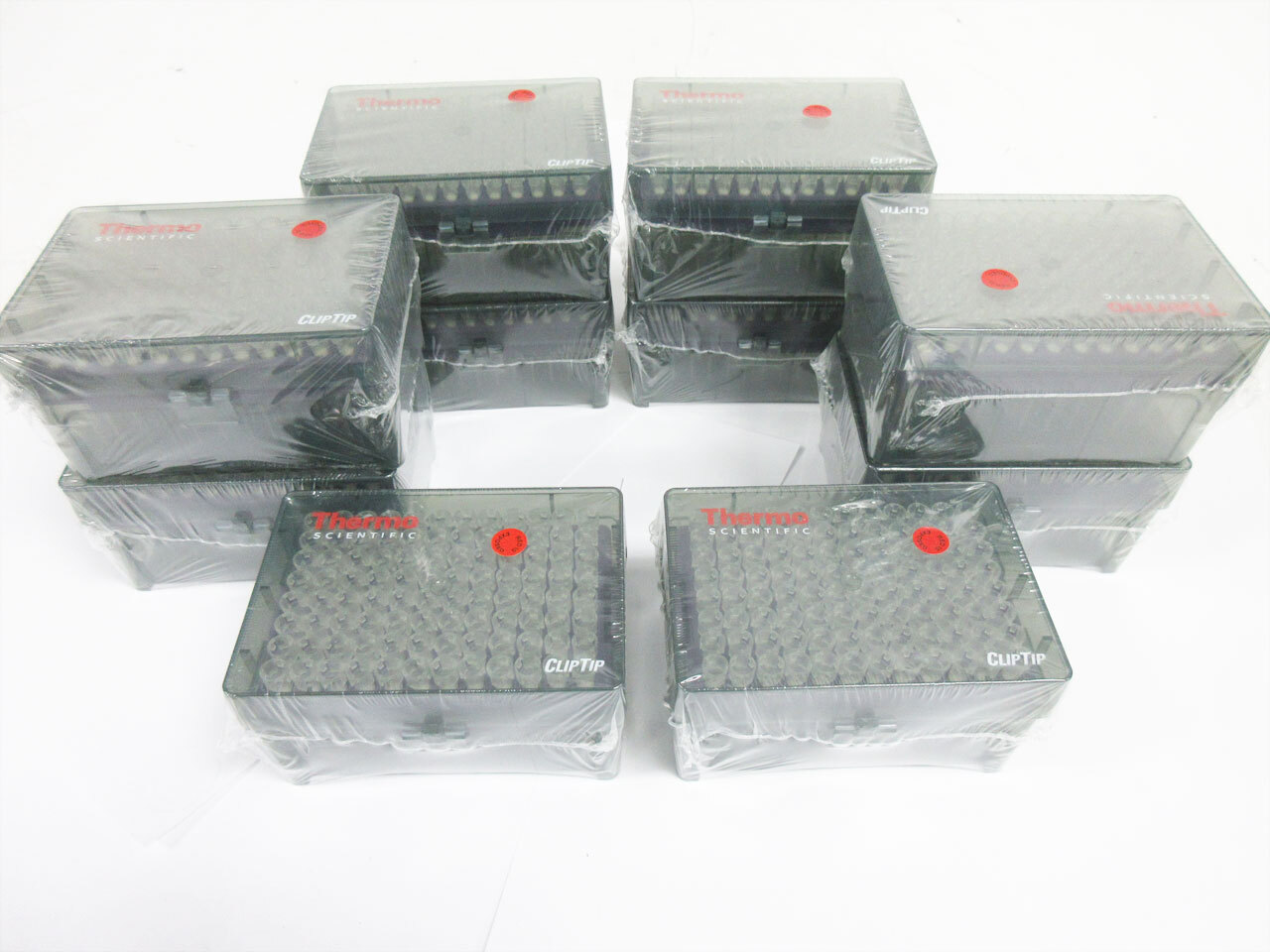 10 RACK THERMO CLIPTIP 50 FILTER STERILE PIPETTE TIP ~ EXP 2022-05