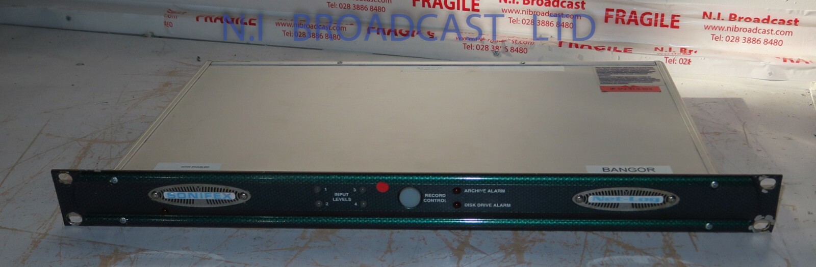 Sonifex netlo ( net-log)  4channel audio logging recorder with 4x balanced analo
