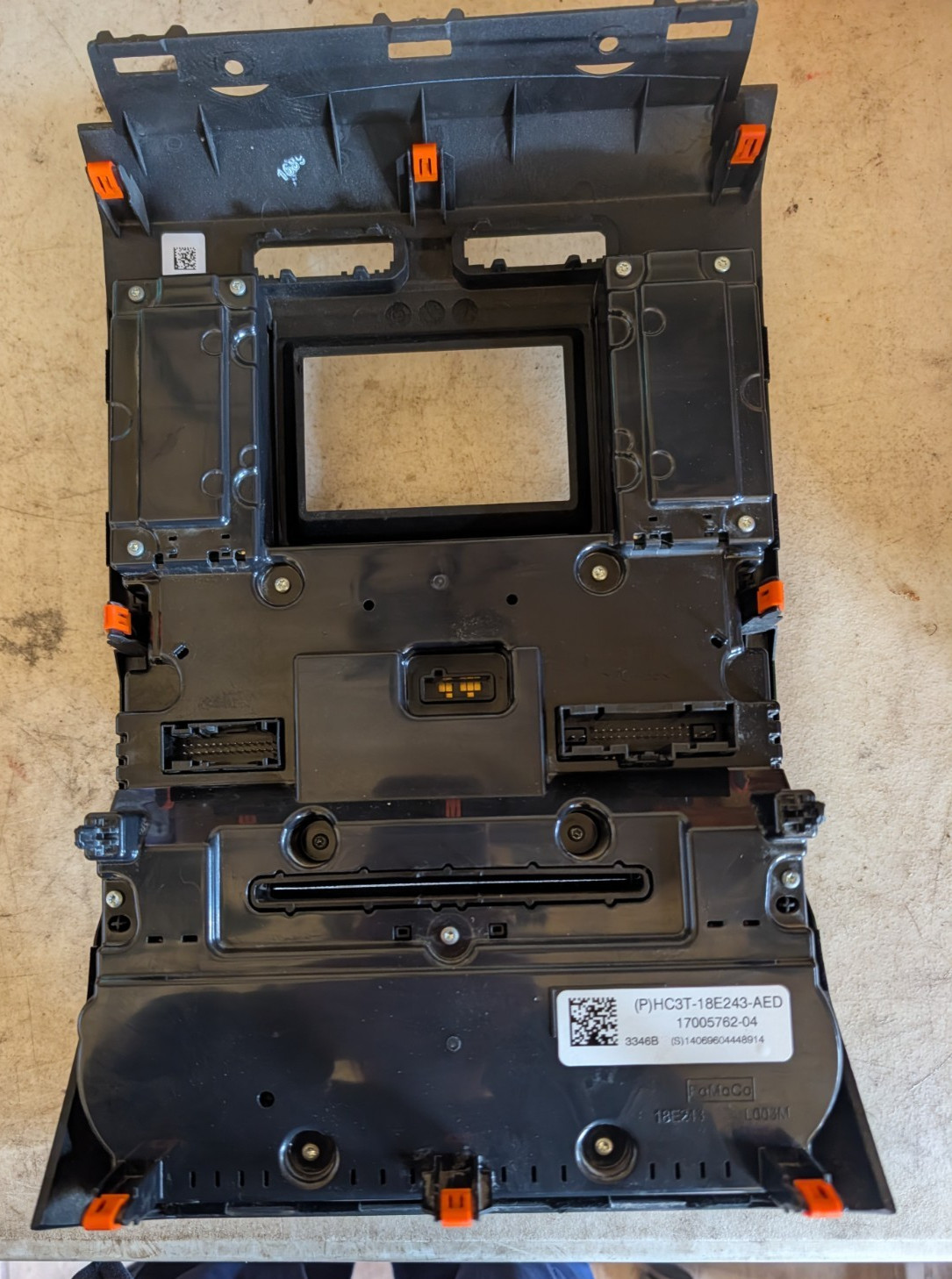 Front control interface module Ford F250-F550SD 2017-2023 HC3T-18E243-AED
