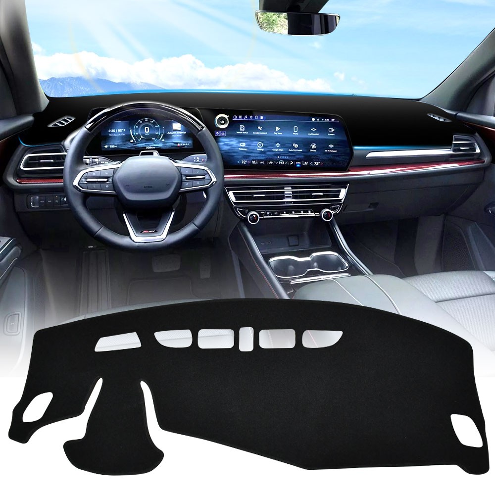 For 2024 2025 2026 Chevy Trax Car Dashboard Non-slip Dash Mat UV Rays Protector