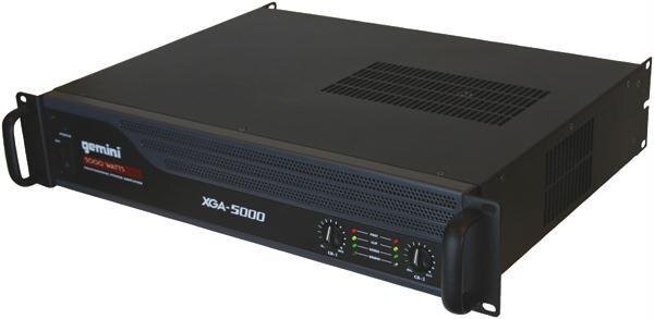 Gemini XGA-5000 Professional Audio Equipment 2 Channel 5000 Watt Power Amplifier