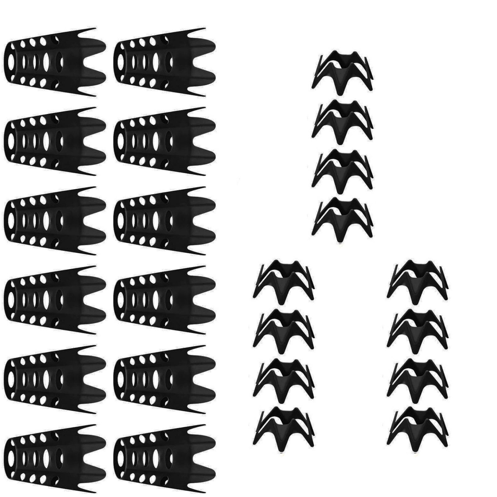 24 Count Plastic Golf Tee Set for Driving Range Warrior and Skill Improvement